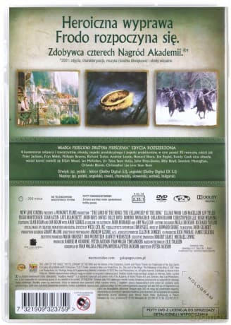 Władca Pierścieni Drużyna Pierścienia edycja rozszerzona