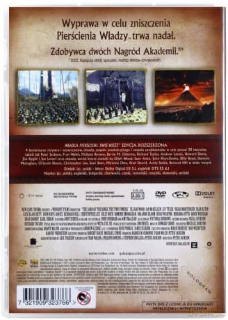 Władca Pierścieni Dwie Wieże edycja rozszerzona