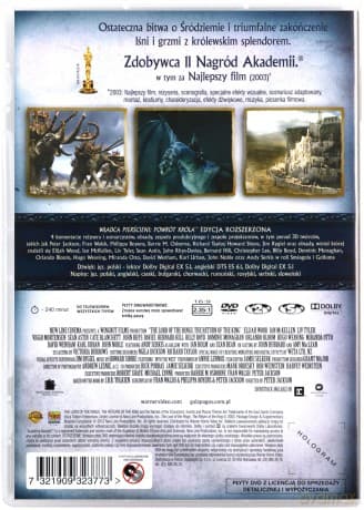 Władca Pierścieni Powrót Króla edycja rozszerzona