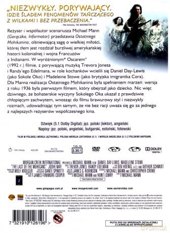 Ostatni Mohikanin (polski lektor) (Premium Collection)