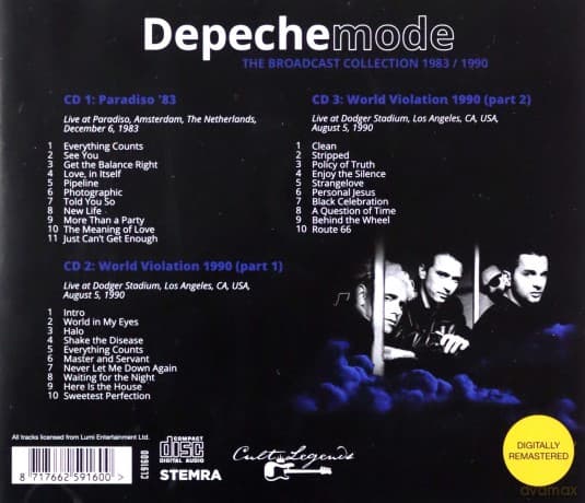 Depeche Mode: The Broadcast Collection 1983 / 1990
