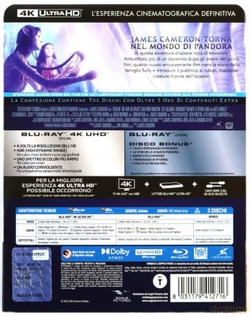 Avatar: The Way of Water (Avatar: Istota wody) (steelbook)