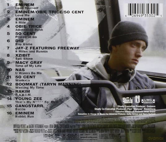 8 Mile (Music From And Inspired By The Motion Picture) soundtrack (8 Mila) (Eminem)