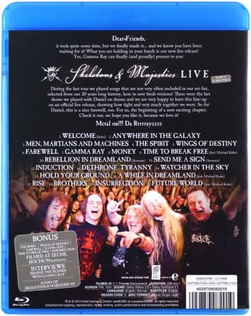 Gamma Ray: Skeletons & Majesties Live