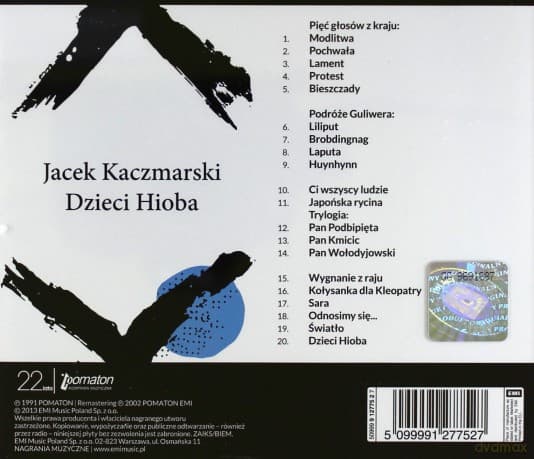 Jacek Kaczmarski: Dzieci Hioba (Reedycja)