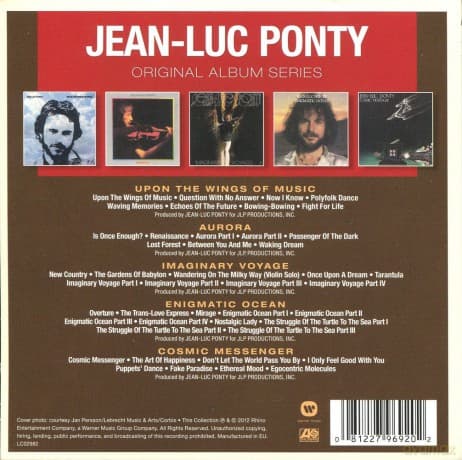 Jean Luc Ponty: Original Album Series