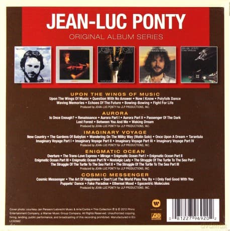 Jean Luc Ponty: Original Album Series