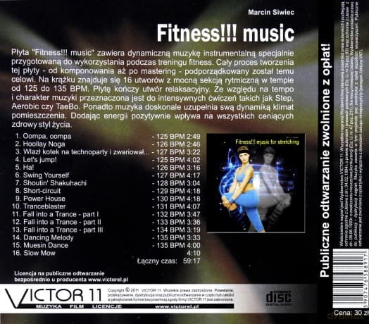 Fitness!!! music muzyka do ćwiczeń