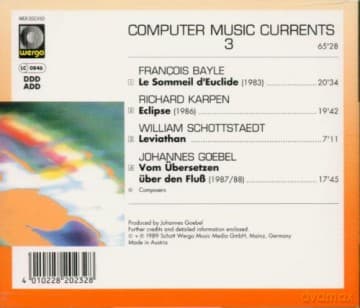Various Artists: Computer Music Currents 3