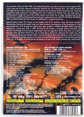 Iron Maiden: Maiden England