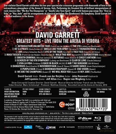 David Garrett live in Verona