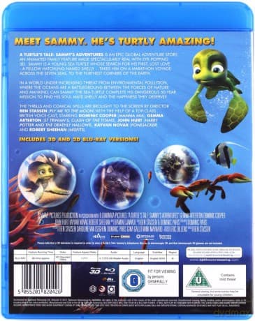 A Turtle's Tale: Sammy's Adventure (Żółwik Sammy)