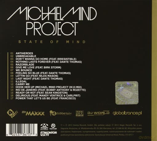 Michael Mind Project: State Of Mind (digipack)