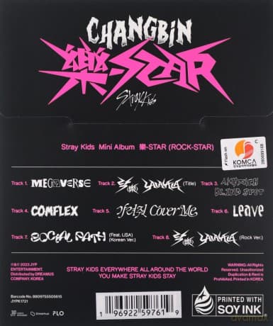 Stray Kids: Rock-Star (Postcard Version)