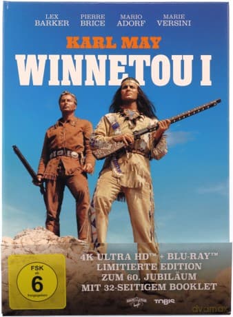 Winnetou I (Winnetou: Złoto Apaczów) (Mediabook)