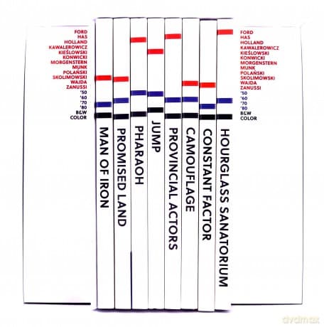 Martin Scorsese Presents: Masterpieces of Polish Cinema, Volume 1: Constans / Barwy ochronne / Sanatorium pod klepsydrą / Człowiek z żelaza / Ziemia obiecana / Faraon / Salto / Aktorzy prowincjonalni