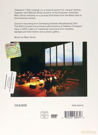 Marc Sinan: Hasretim Journey To Anatolia