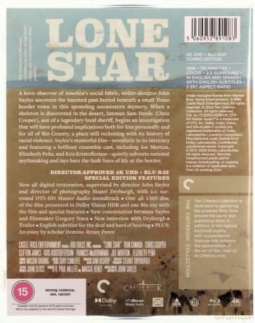 Lone Star - Criterion Collection (Na granicy)