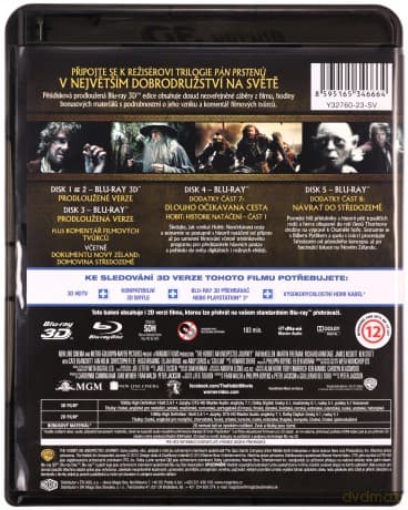 Hobbit: Niezwykła Podróż 3D (wydanie rozszerzone)