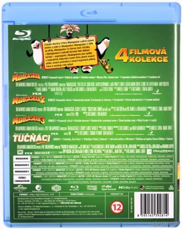 Kolekcja Madagaskar 1-3 / Pingwiny z Madagaskaru