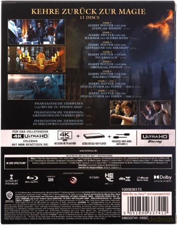 Wizarding World Kolekcja (Harry Potter 1-8 / Fantastyczne zwierzęta 1-3)