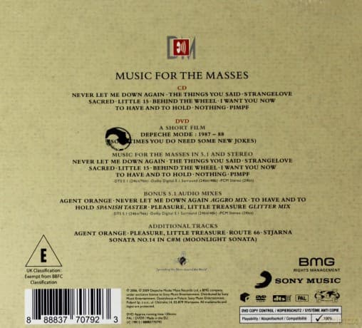 Depeche Mode: Music For The Masses