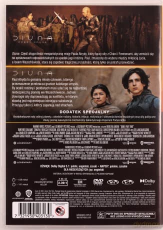 Diuna: Kolekcja 2 Filmów (Diuna 1+ 2)