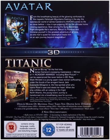 Avatar / Titanic Double Pack