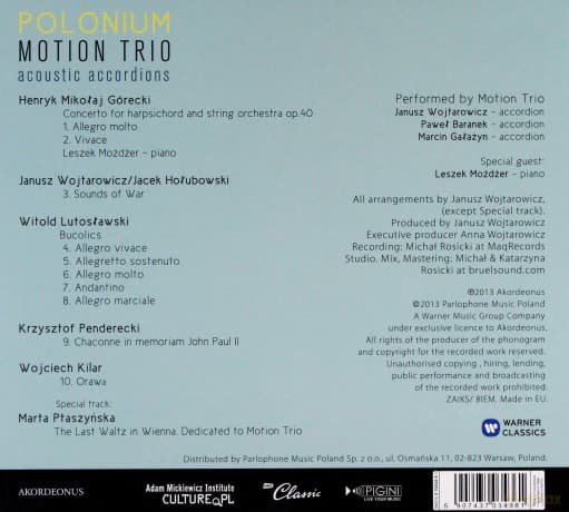 Motion Trio: Polonium