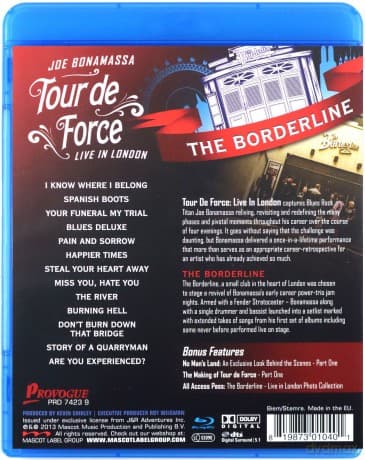 Joe Bonamassa: Tour De Force - Borderline
