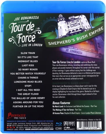 Joe Bonamassa: Tour De Force - Shepherd's Bush Empire