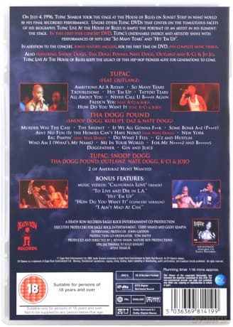 Tupac: Live At The House Of Blues