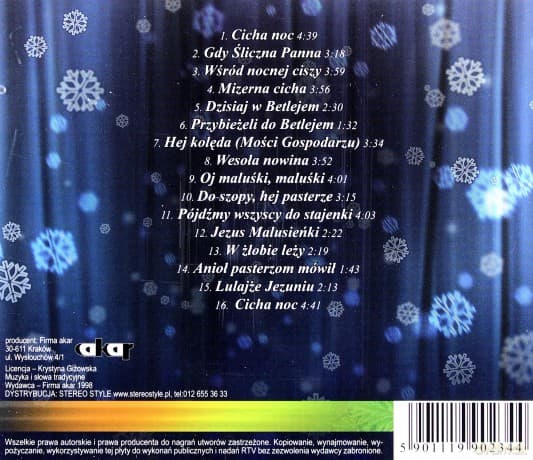 Krystyna Giżowska: Najpiękniejsze Kolędy