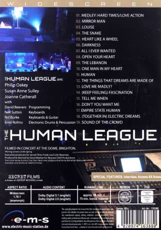 Human League: Live At The Dome