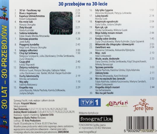 Fasolki: 30 Lat 30 Przebojów