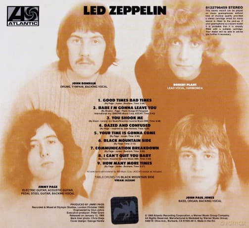 Led Zeppelin: Led Zeppelin I (ecopack)