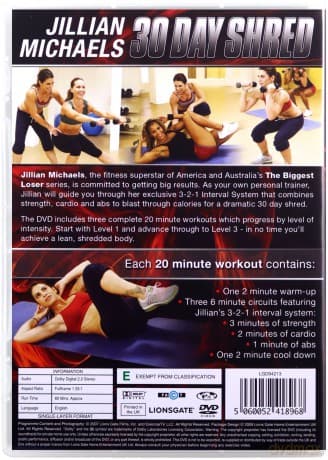 Jillian Michaels: 30 Day Shred
