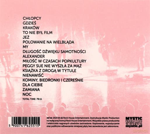 Myslovitz: Wieczorami chłopcy wychodzą na ulice. 25 lat miłości w czasach popkultury (digipack)