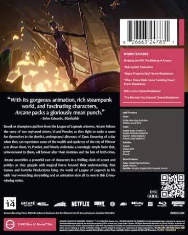 Arcane: League of Legends - Season 1 (steelbook)
