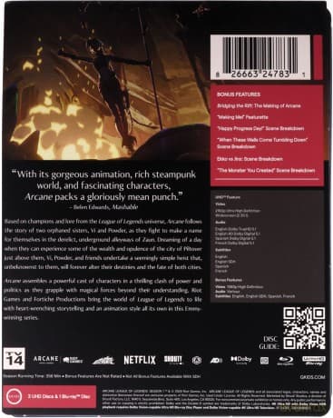 Arcane: League of Legends - Season 1 (steelbook)