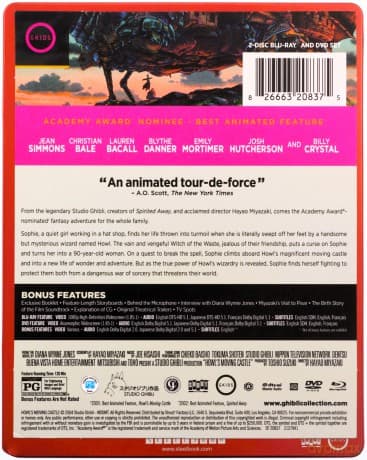 Howl's Moving Castle (Ruchomy zamek Hauru) (steelbook)