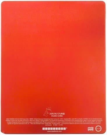 Howl's Moving Castle (Ruchomy zamek Hauru) (steelbook)