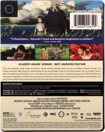 The Boy and the Heron (Chłopiec i czapla) (steelbook)