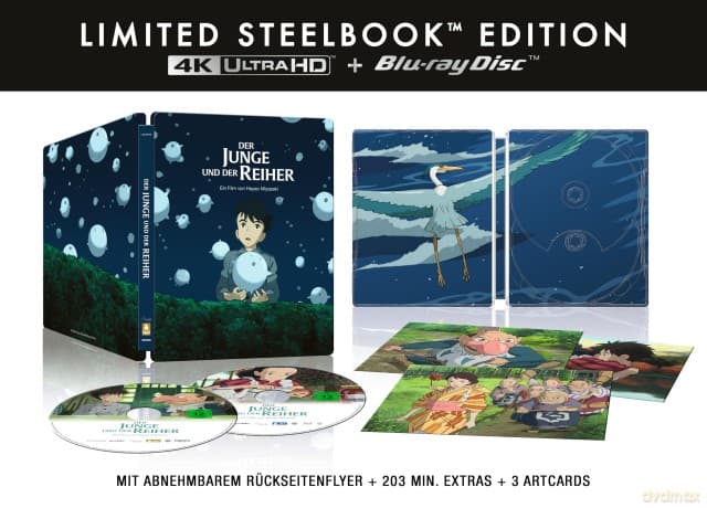 The Boy and the Heron (Chłopiec i czapla) (steelbook)