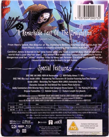 Coraline (Koralina i tajemnicze drzwi) (steelbook)