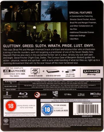 Se7en (Siedem) (steelbook)