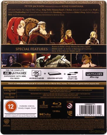 The Lord Of The Rings: The War Of The Rohirrim (Władca Pierścieni: Wojna Rohirrimów) (steelbook)