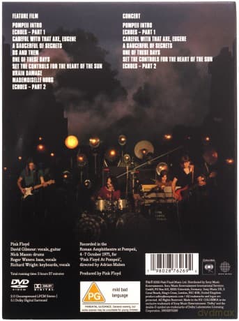 Pink Floyd: Pink Floyd at Pompeii - MCMLXXII