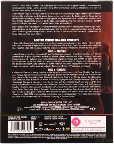 A Fistful Of Dollars (Limited Edition) (Za garść dolarów)