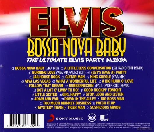 Elvis Presley: Bossa Nova Baby: The Ultimate Elvis Presley Party Album